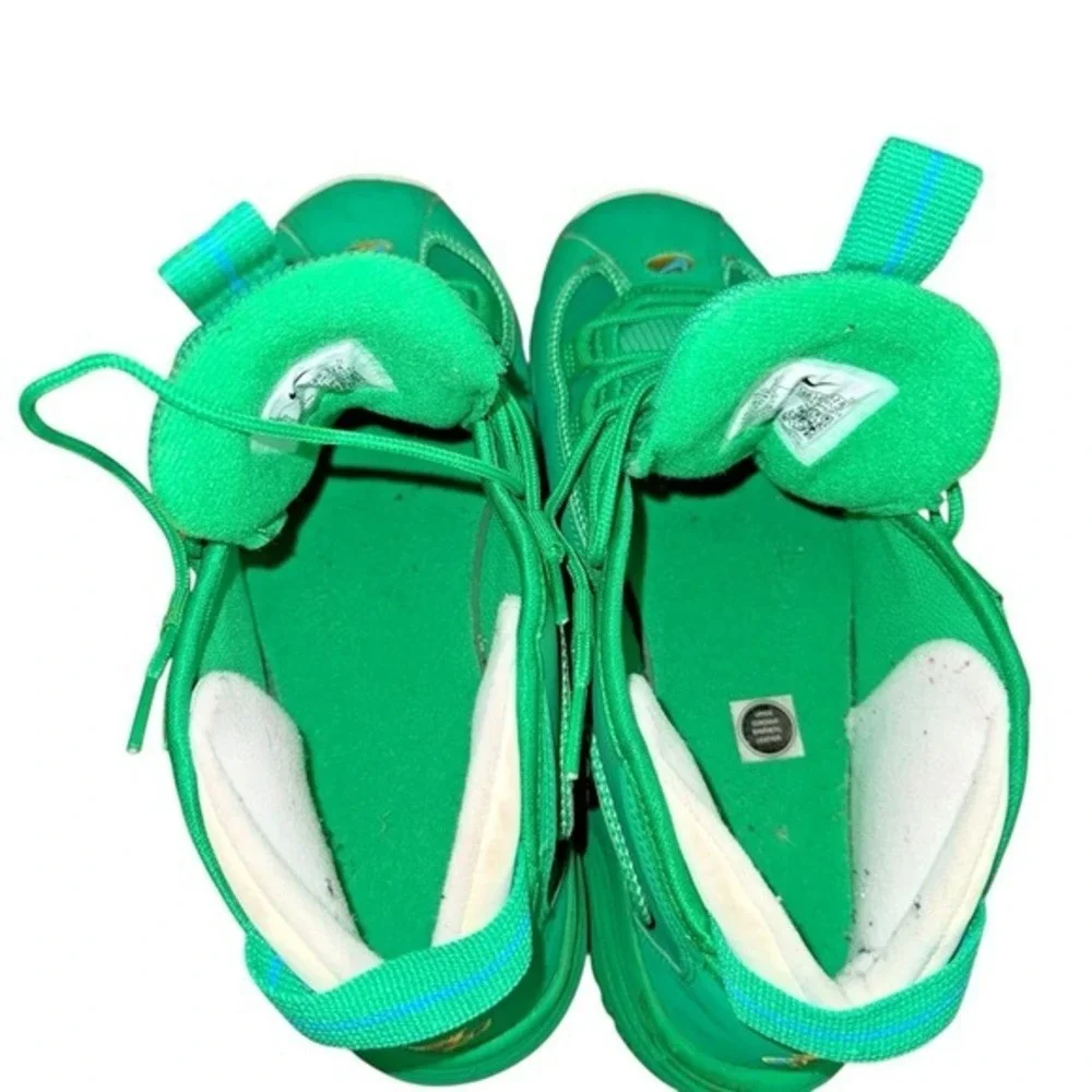 Nike Air Max Penny 1 Kids 7Y Pre-Owned‎ Basketball Shoes Green White FQ8349-324